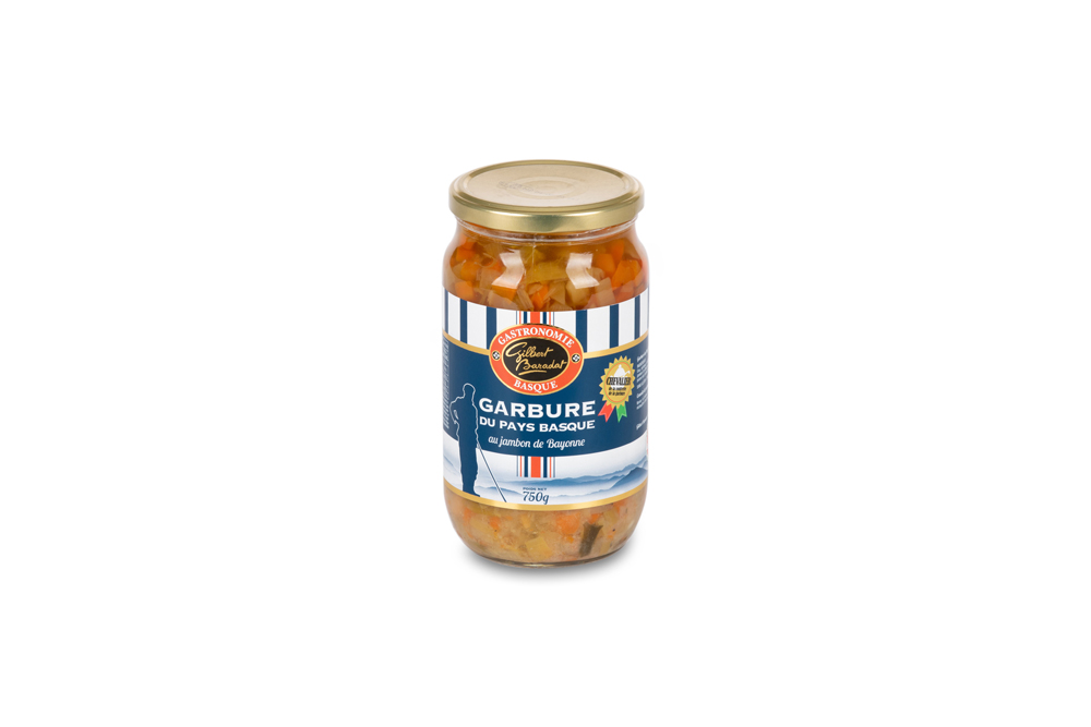 Garbure du Pays Basque au jambon de Bayonne IGP