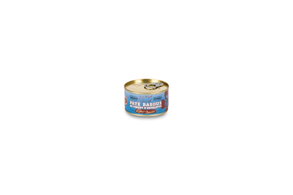Pâté Basque au piment d'Espelette en boîte