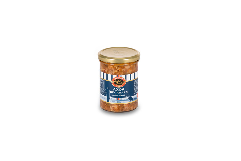Axoa de canard au piment d'Espelette