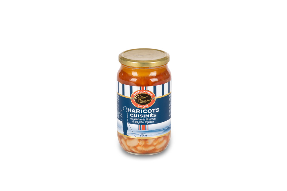 Haricots au jambon de Bayonne IGP