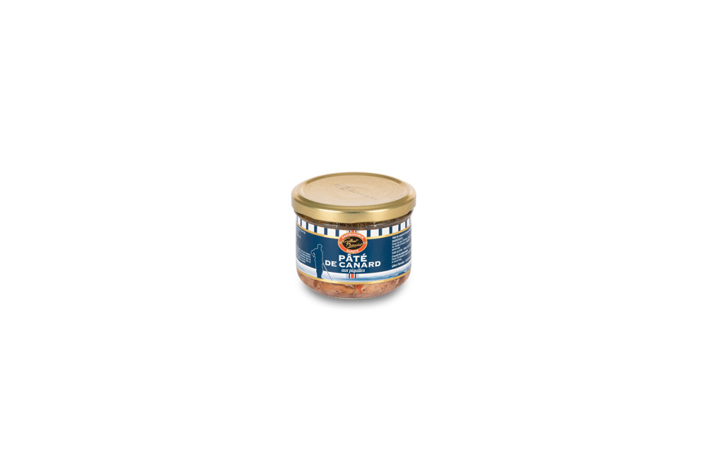 Pâté de canard aux poivrons del piquillos