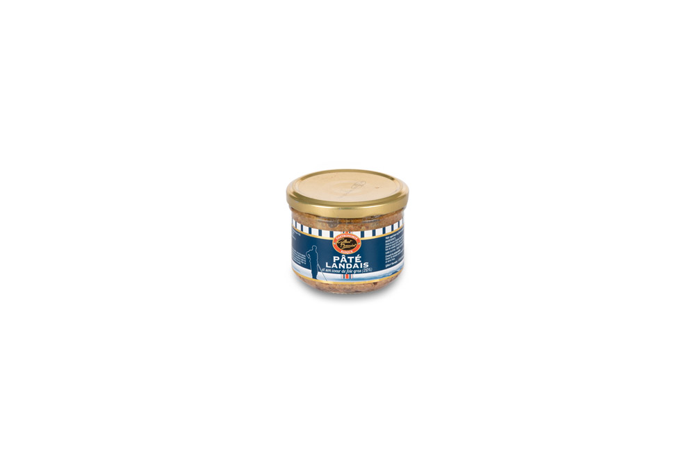 Pâté landais et son cœur de foie gras