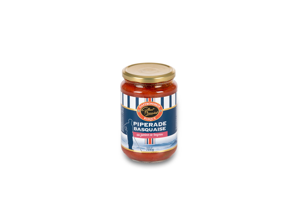 Piperade basquaise au jambon de Bayonne IGP
