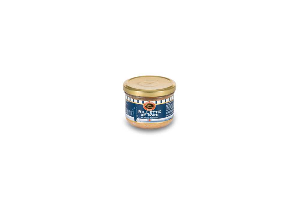 Rillettes de porc au piment d'Espelette